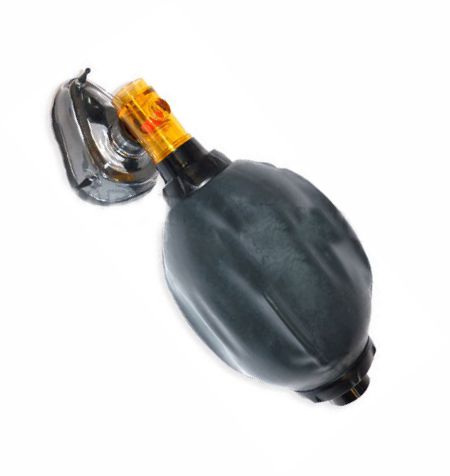Artificial Resuscitators(Ambu Bag) Black Rubber