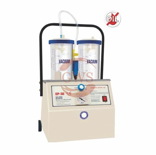 Electric cum Manual Suction Units