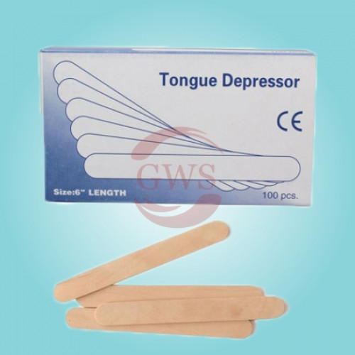 Wooden Tongue Depressor