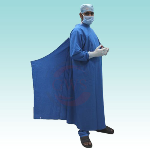 Surgical/OT Gown With Overlapping