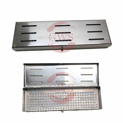 Sterilization Tray With Silicone Mat
