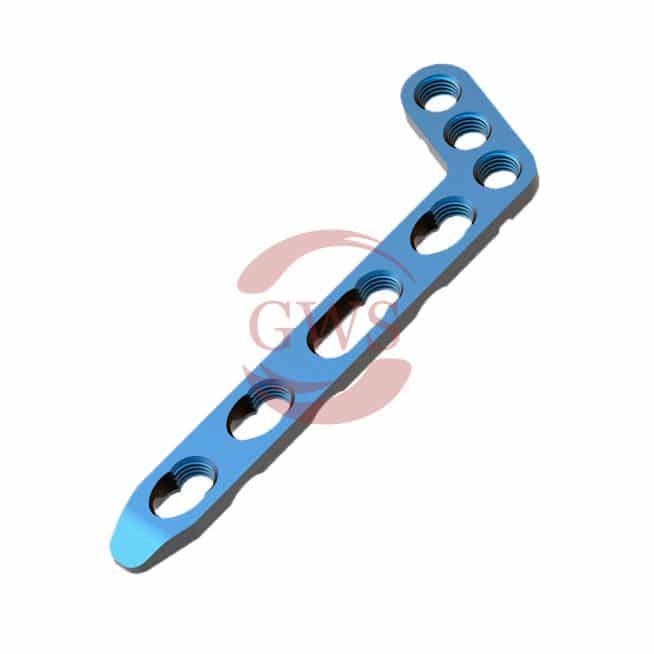 2.4mm Locking Distal Radius Dorsal L-Oblique Plate