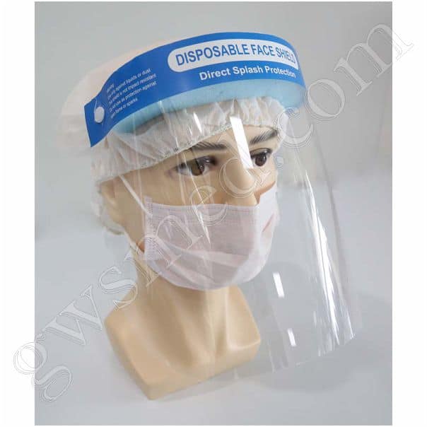 Protective Face Shield, Disposable​