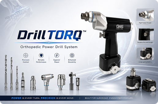 DrillTORQ - Orthopaedic Power Drill System